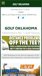 Mobile Screenshot of golfoklahoma.org